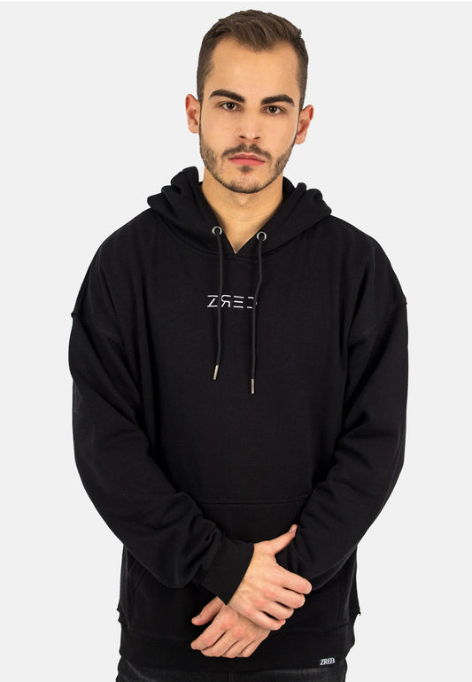 Vision oversized Hoodie  -  black